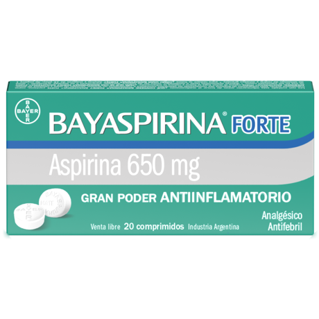 Bayaspirina Forte, aspirina 650 mg
